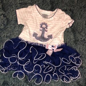 💓💓  Bonnie baby anchor tutu shirt